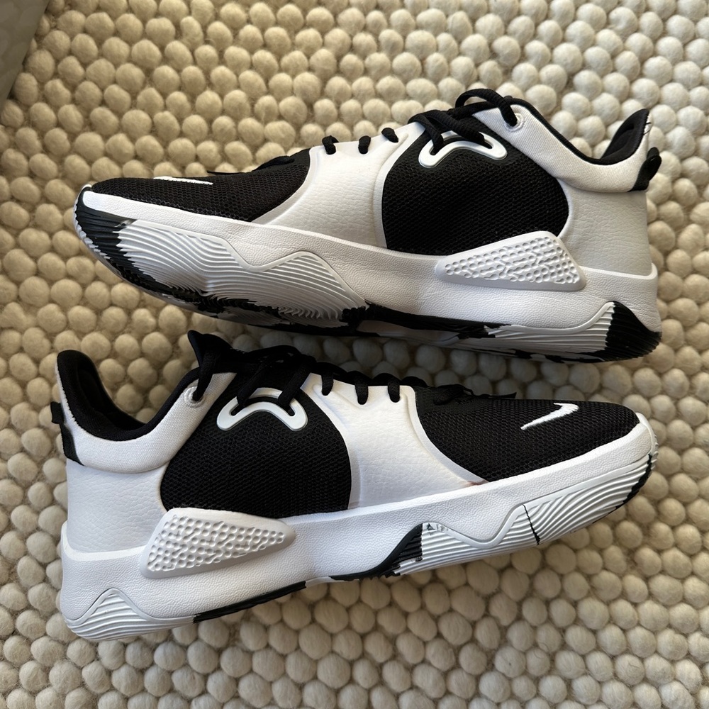 Nike Paul George PG5 Black white Men's Basketball Shoes